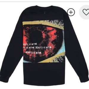 Travis Scott Eye Long Sleeve Astroworld FW19 Tee Shirt medium